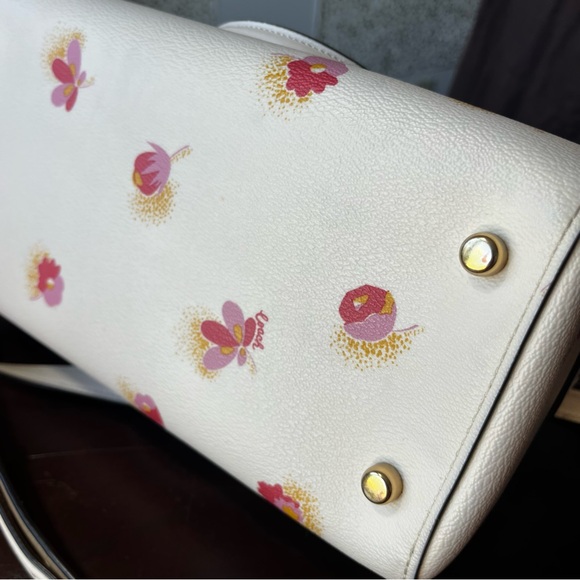 Coach Rowan Pop Floral Satchel Bag - Preloved - Picture 11 of 16